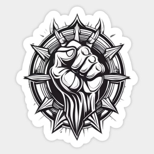 Raised-Fist Sticker